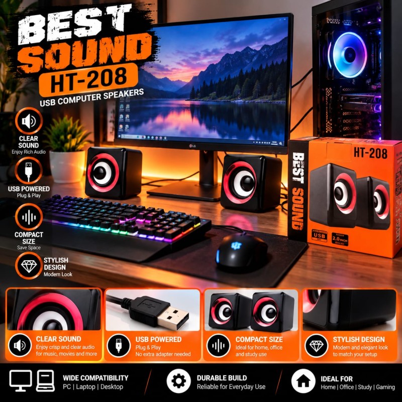 BEST SOUND – HT 208 SPEAKR - Photo 3