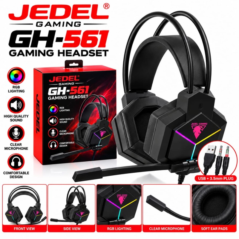 JEDEL GH-561 GAMING HEADSET