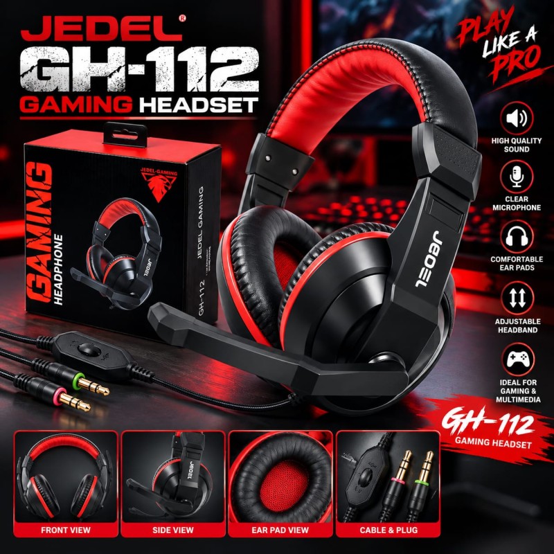 JEDEL GH112 GAMING HEADSET - Photo 2